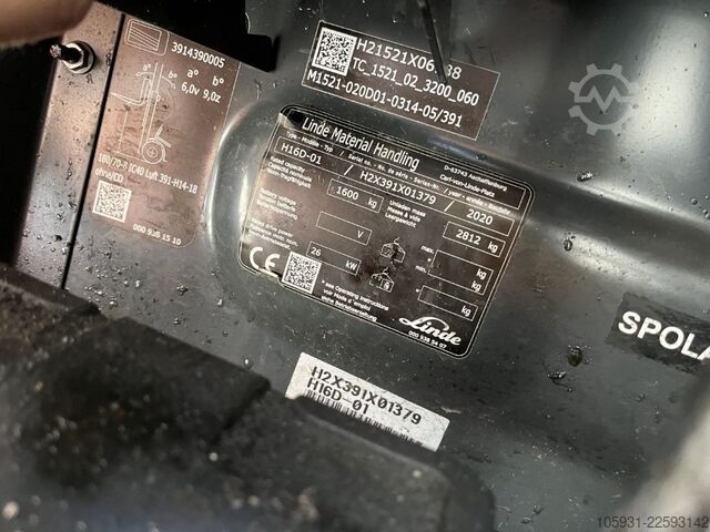 Dieselstapler Linde H16D-01