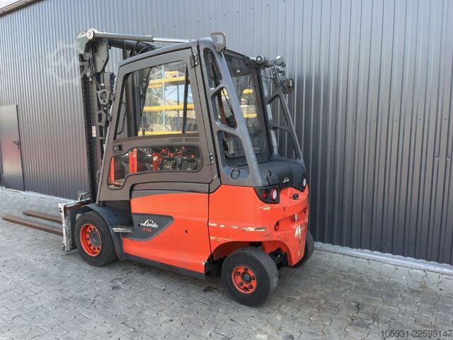 Elektro 4 Rad-Stapler Linde E35H-01/600