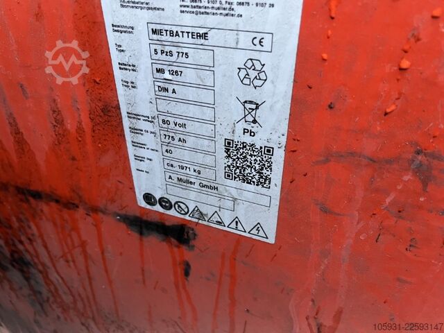 Elektro 4 Rad-Stapler Linde E35H-01/600