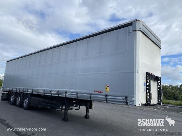 Auflieger mit Pritsche & Plane Kögel Semitrailer Curtainsider Standard