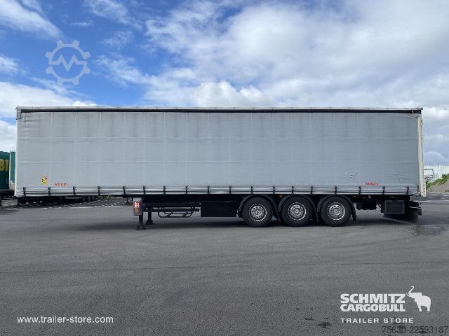 Auflieger mit Pritsche & Plane Kögel Semitrailer Curtainsider Standard