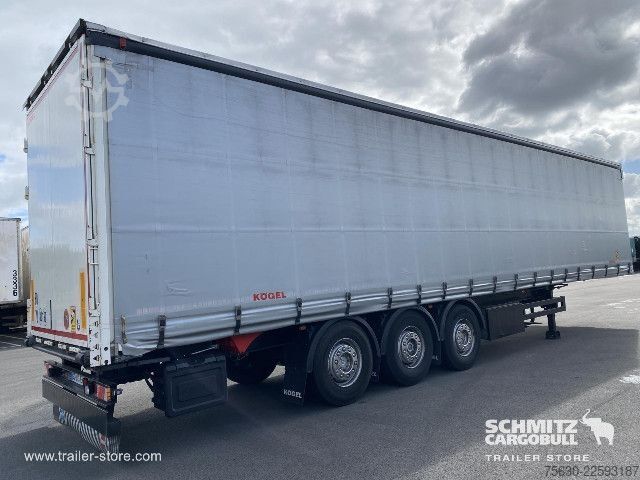 Auflieger mit Pritsche & Plane Kögel Semitrailer Curtainsider Standard