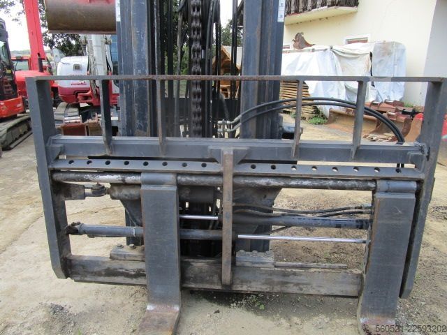 Triplex Doosan Triplex-Freihub-Hubmast mit Zinkenversteller und S