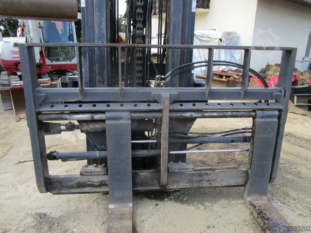 Triplex Doosan Triplex-Freihub-Hubmast mit Zinkenversteller und S