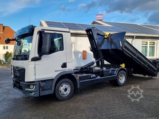 Abrollkipper Transporter man TGL 8.220 BL City Abollkipper 6t Powermatic AHK2