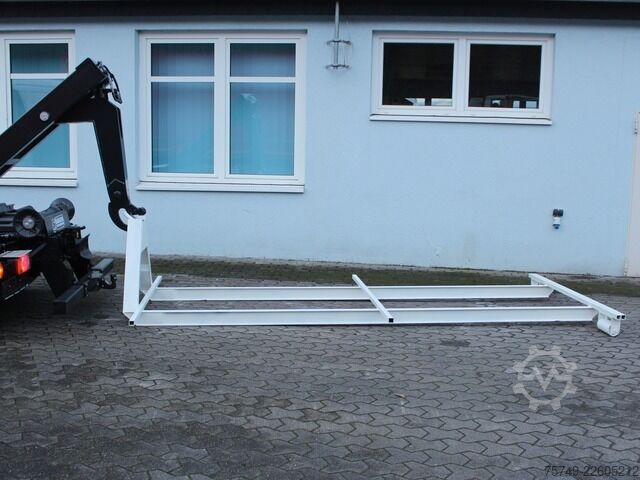 Swap chassis trailer ungesetzt Abrollcontainer City Rahmen