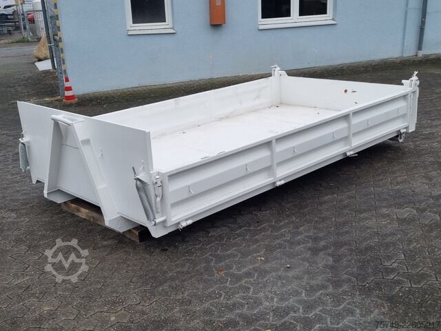 Swap chassis trailer ungesetzt Abrollcontainer City Seitenwand 3.8m MAN TGL