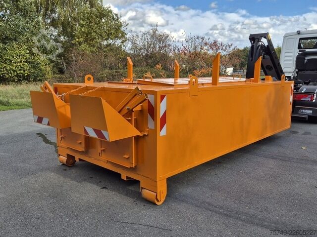 Swap chassis trailer ungesetzt City Abrollthermocontainer 4m/3