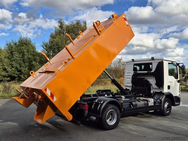 Swap chassis trailer ungesetzt City Abrollthermocontainer 4m/3