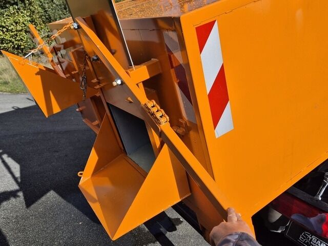 Swap chassis trailer ungesetzt City Abrollthermocontainer 4m/3