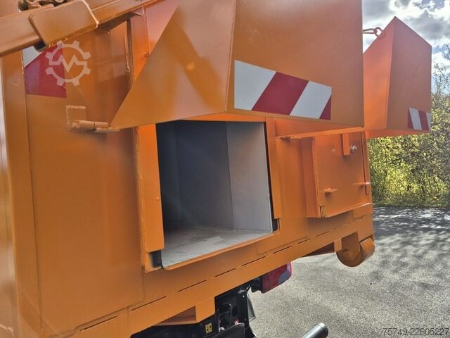 Swap chassis trailer ungesetzt City Abrollthermocontainer 4m/3