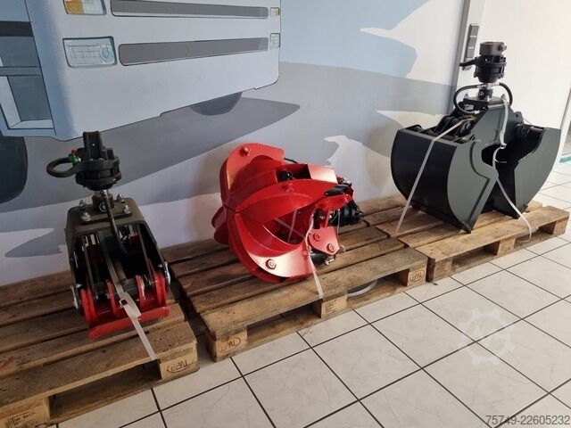 Other ungesetzt Greifer Holz Schrott Zweischallen m. Rotator