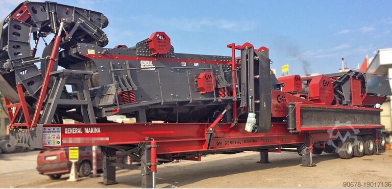 Mobile Crushing & Screening Plant General Makina GNR 950