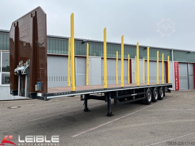 Holztransport Auflieger SCHWARZMÜLLER S1*Holzrungen & Plattform*Liftachse*SAF-Achsen*