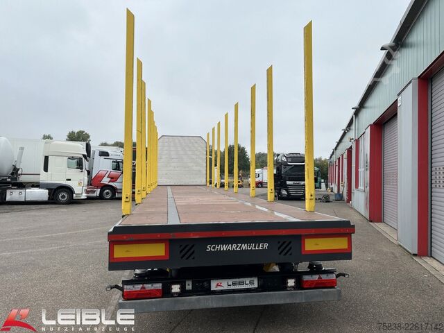 Holztransport Auflieger SCHWARZMÜLLER S1*Holzrungen & Plattform*Liftachse*SAF-Achsen*