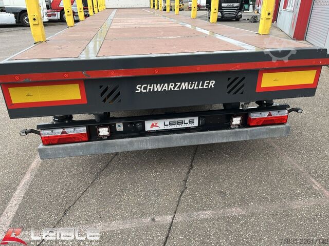 Holztransport Auflieger SCHWARZMÜLLER S1*Holzrungen & Plattform*Liftachse*SAF-Achsen*