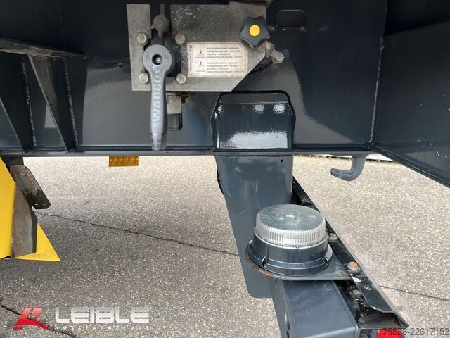 Auflieger mit Arbeitsbühne SCHWARZMÜLLER S1*Rungenauflieger*Liftachse*SAF-Achsen*