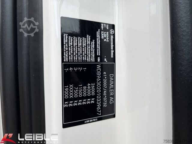 Abrollkipper MERCEDES-BENZ Actros 2552*Big Space*Meiller RS21.65*Lift/Lenk*
