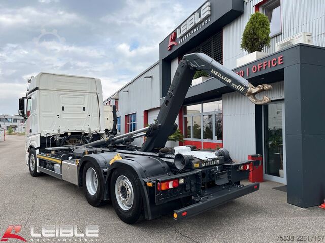 Abrollkipper MERCEDES-BENZ Actros 2552*Big Space*Meiller RS21.65*Lift/Lenk*
