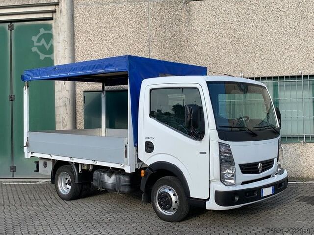 Transporter mit Pritsche & Plane Renault Maxity 110.35 - Centina e Telo Alza / Abbassa