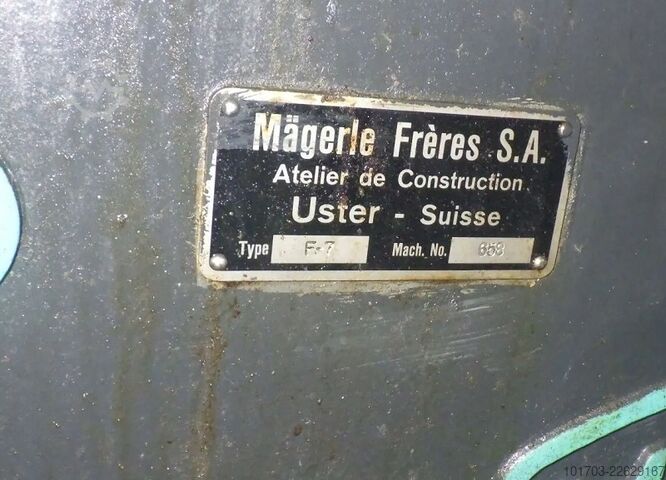 Surface Grinding Machine Mägerle F7