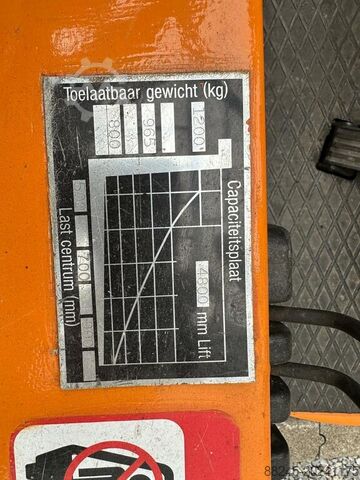 Electric triplex forklift Still EFG 1.5 Freelift VS-22431 STILL EFG 1.5