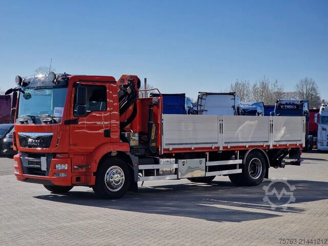 Crane truck MAN TGM 18.290 4x2 - Palfinger PK12201 Crane - Load...