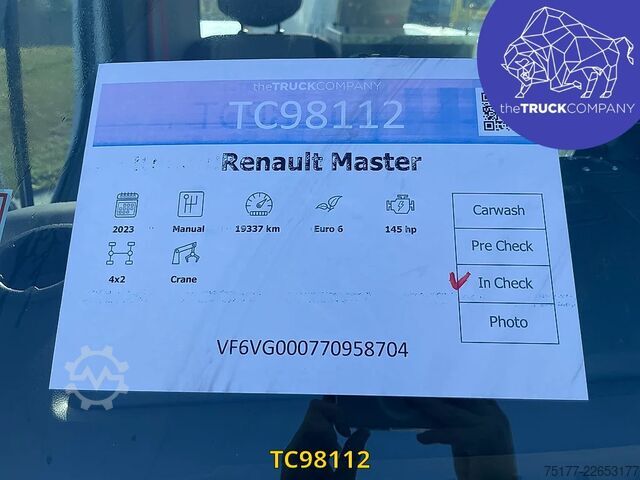Lifting platform Renault Master Hoogtewerker