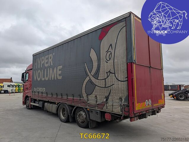 Sliding tarpaulin Mercedes-Benz Actros 2548