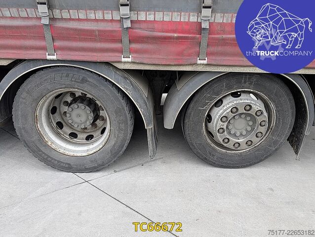 Sliding tarpaulin Mercedes-Benz Actros 2548