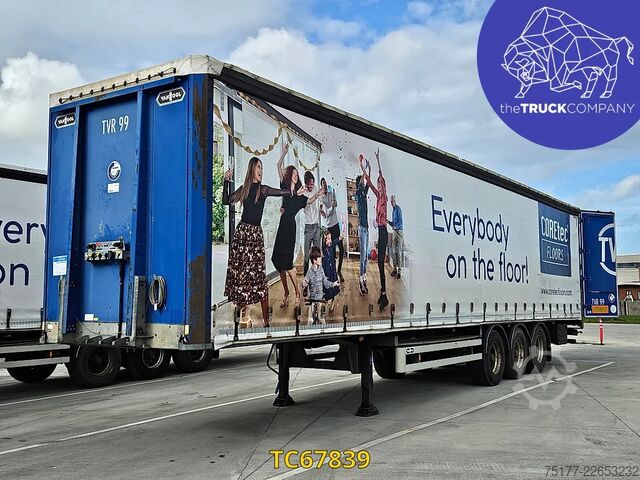 Sliding tarpaulins Vanhool 