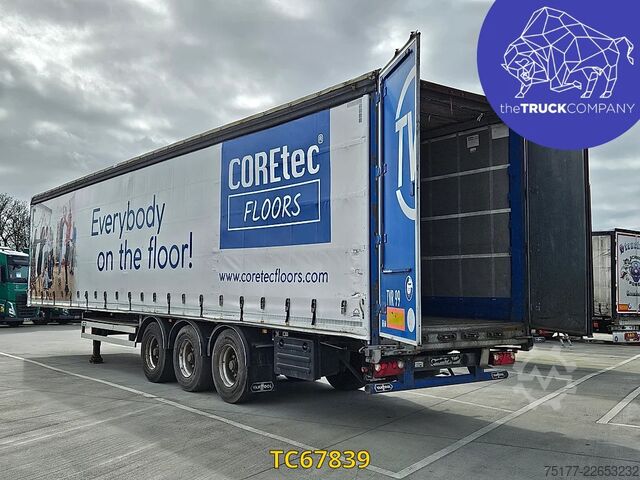 Sliding tarpaulins Vanhool 