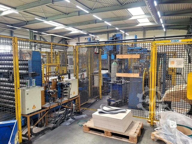 Cut-to-length and slitting line Titan Böhl Binding and stacking system