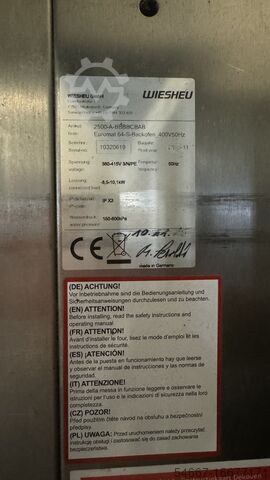 Backofen Wiesheu Euromat 64 S / 64 L Backofen