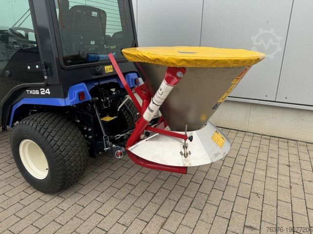 Tractor ISEKI TXGS 24 Allrad, Kabine, Schneeschild+Rundstreuer