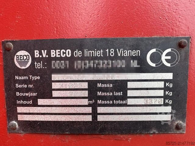 Container  Vloeistof container