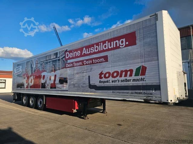 Box semitrailer SCHMITZ CARGOBULL SCB S3B * LIFT * 2X PALETTENKASTEN *