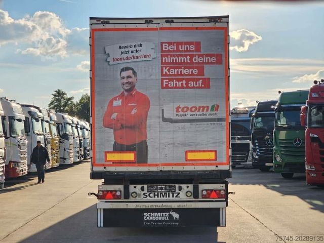 Box semitrailer SCHMITZ CARGOBULL SCB S3B * LIFT * 2X PALETTENKASTEN *