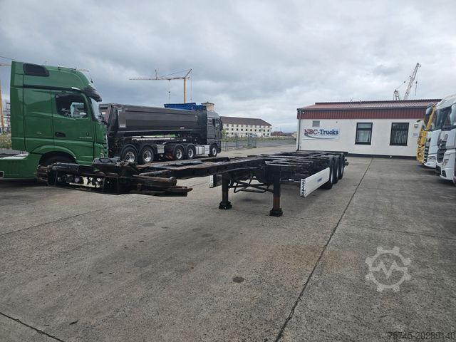 Swap body semitrailer KRONE SD * CHASSIE * MULTI * TUNNEL * 20-30-40-45 *TÜV