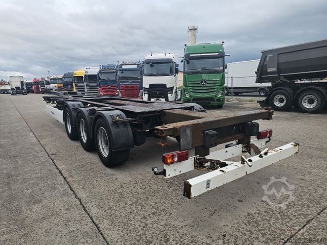 Swap body semitrailer KRONE SD * CHASSIE * MULTI * TUNNEL * 20-30-40-45 *TÜV