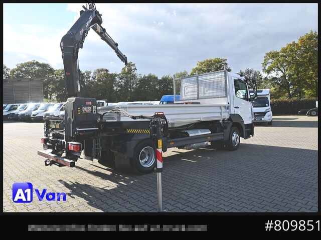 Transporter mit Kipper MERCEDES-BENZ Atego 816 Kipper Kran, Hiab, AHK, Klima