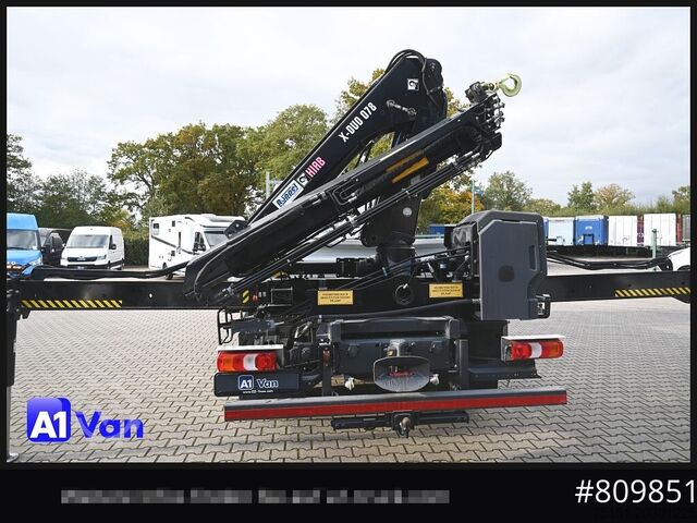 Transporter mit Kipper MERCEDES-BENZ Atego 816 Kipper Kran, Hiab, AHK, Klima