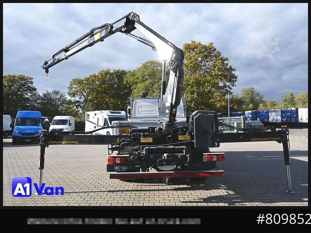 Transporter mit Kipper MERCEDES-BENZ Atego 816 Kipper Kran, Hiab, AHK, Klima