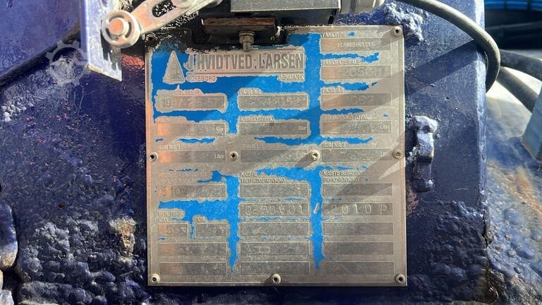 Saugfahrzeug Hvidtved Larsen SLAMBEHOLDER / SLIBTANK / VACUUMTANK (12500 L /...