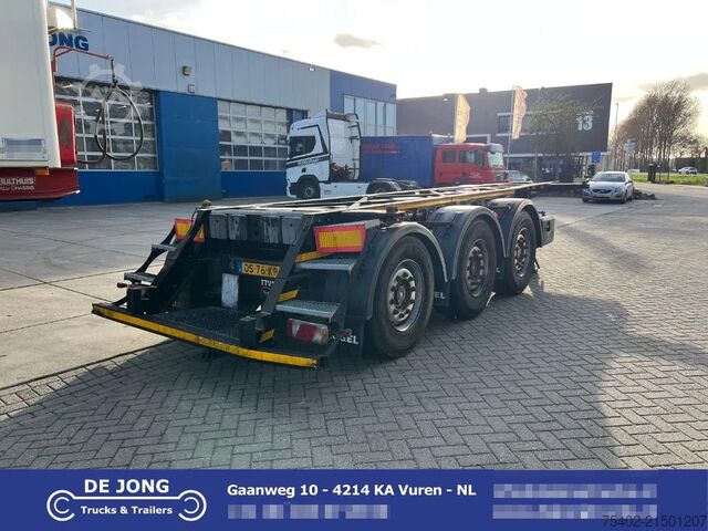 Containertransport Kögel S24 / Tank Chassis / SAF + Disc