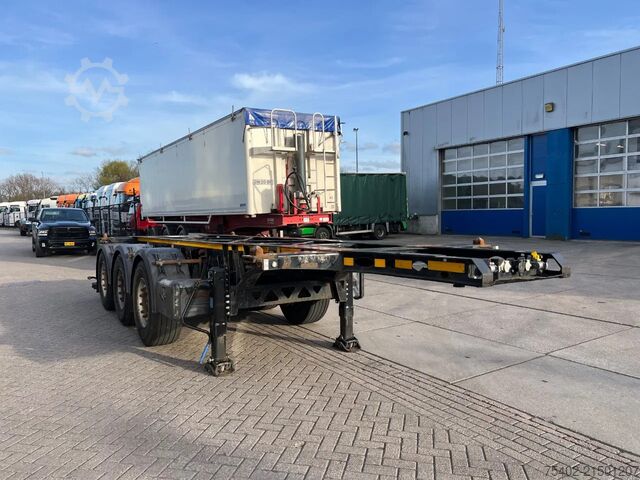 Containertransport Kögel S24 / Tank Chassis / SAF + Disc