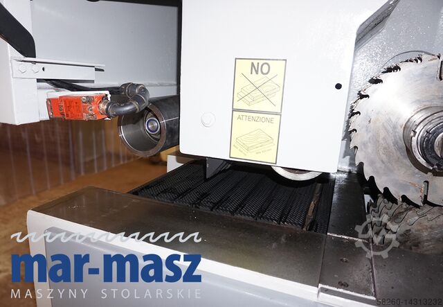 Zweiwellen-Raupen-Multisäge STORTI MULTIBI 18/C2X55KW 400 180