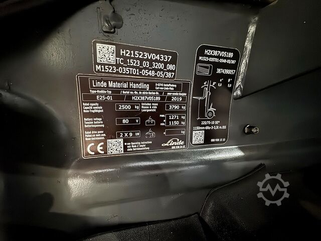 Gabelstapler Linde E 25L [ID: 175]