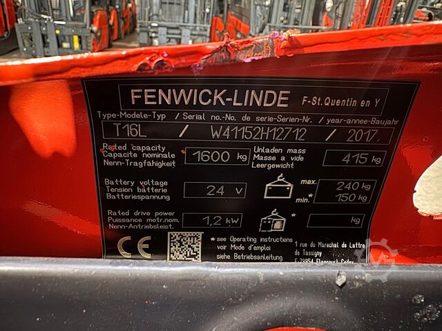 Stacker Linde T16L [ID: 353]
