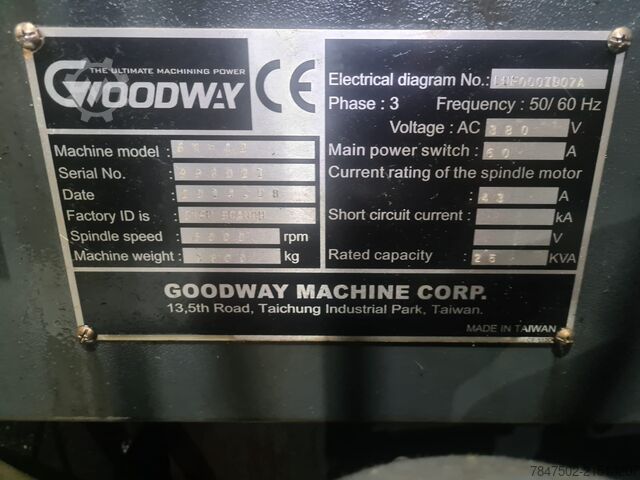 Stangenautomat Goodway SW-42